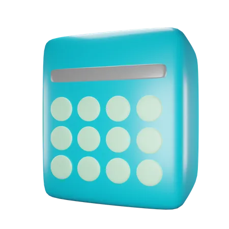 Pin Security Box 3D Icon
