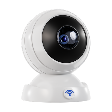 Smart Security Camera  3D Icon