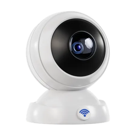 Smart Security Camera  3D Icon