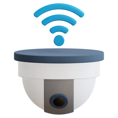 Smart Security Camera  3D Icon