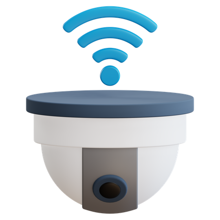 Smart Security Camera  3D Icon