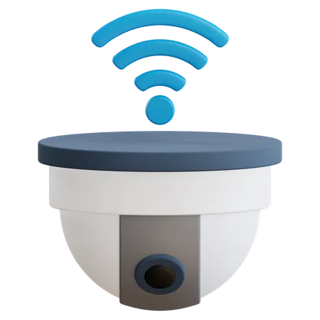 Security Camera 3 D Illustration With Transparent Background 3D Icon