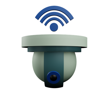 Smart Security Camera  3D Icon
