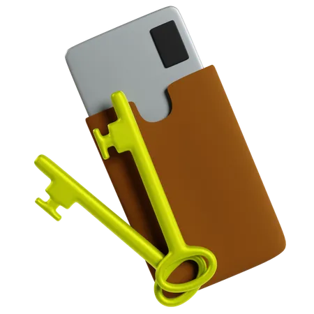 Smart Security Integration  3D Icon