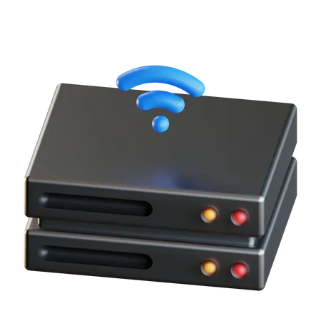 Smart Server  3D Icon