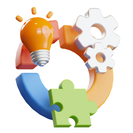 Smart Solution  3D Icon