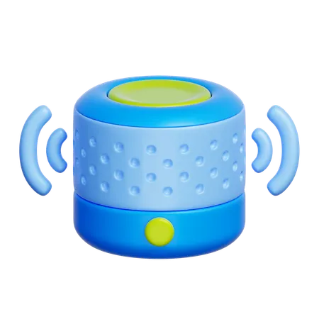 Smart Speaker  3D Icon