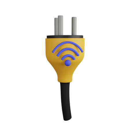 Intelligenter Stecker  3D Icon