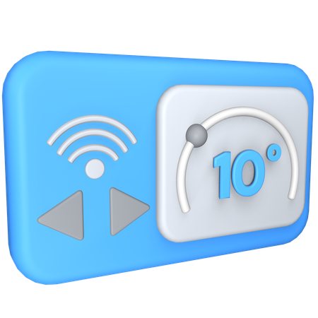 Smart Thermostat  3D Icon