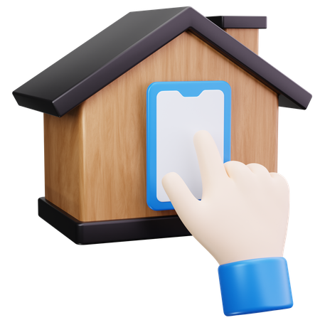 Smart Touch  3D Icon