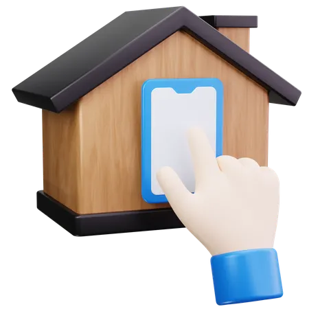 Smart Touch  3D Icon