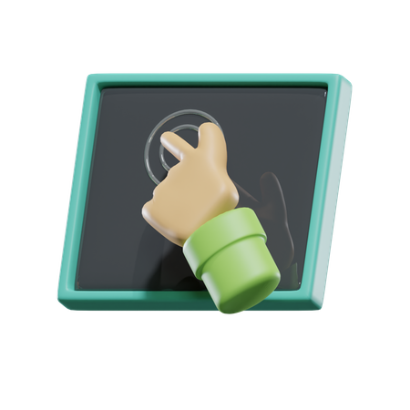 Smart Touch  3D Icon