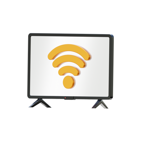 Smart TV  3D Icon