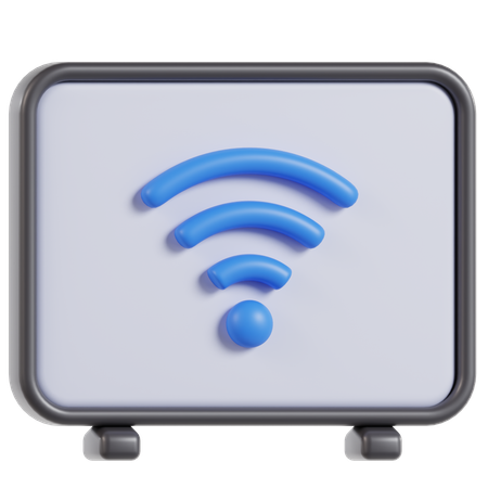 Smart TV  3D Icon