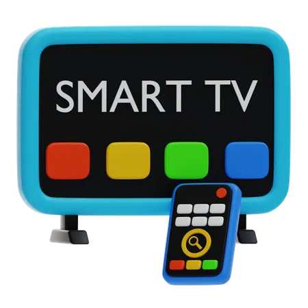 SMART TV  3D Icon