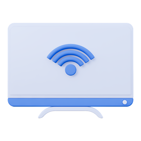 Smart TV  3D Icon