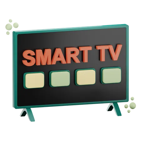 Smart Tv  3D Icon