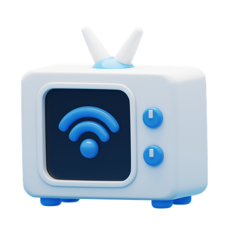 SMART TV  3D Icon