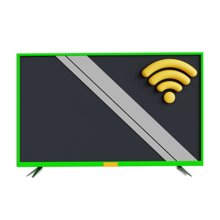 Smart Tv  3D Icon