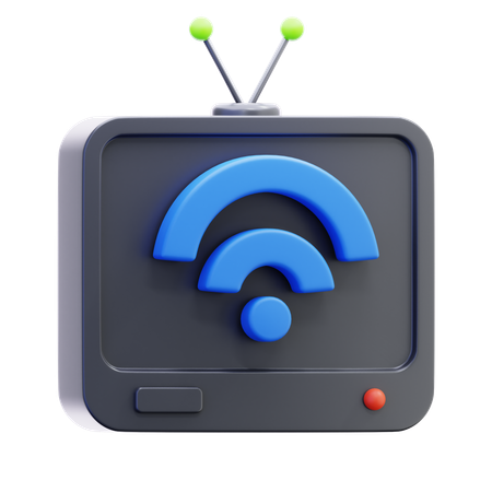 Smart TV  3D Icon