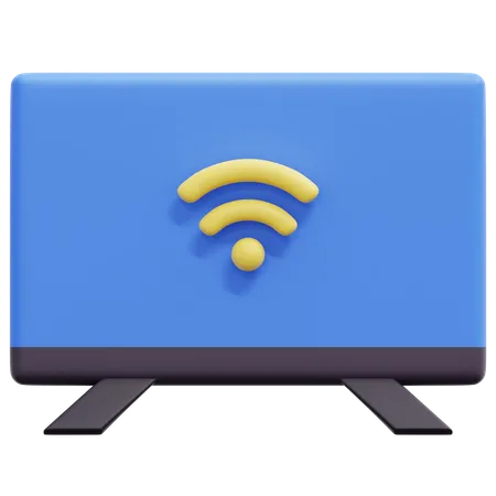 Smart Tv 3D Icon