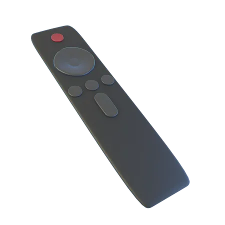 Smart TV Remote  3D Illustration