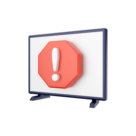 Smart Tv Report System  3D Icon