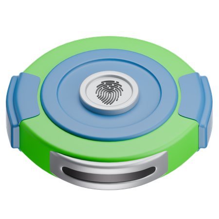 Smart Vacuum  3D Icon