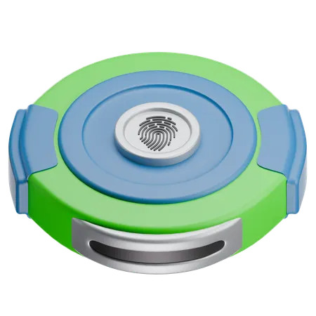 Smart Vacuum  3D Icon