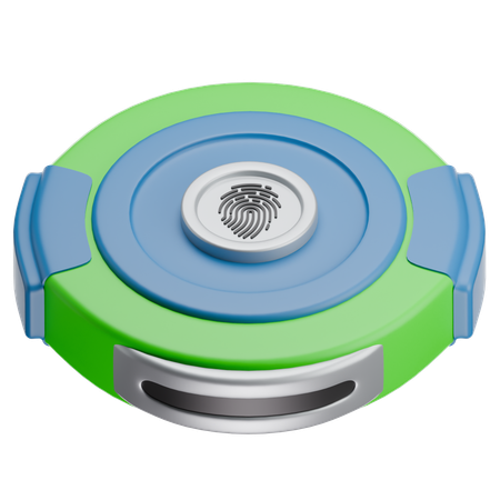 Smart Vacuum  3D Icon