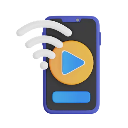 Smart Video Player  3D Icon