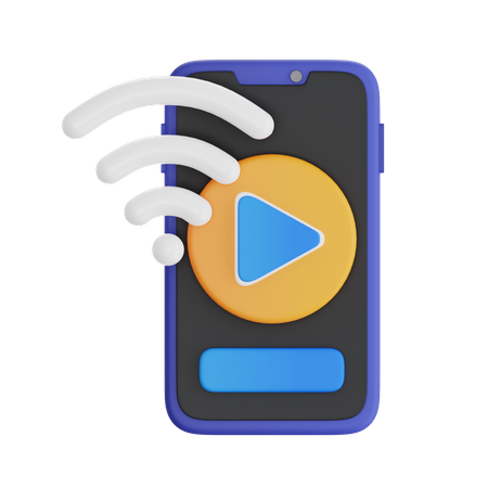 Smart Video Player  3D Icon