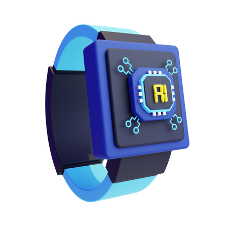 Smart Watch  3D Icon