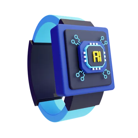 Smart Watch  3D Icon
