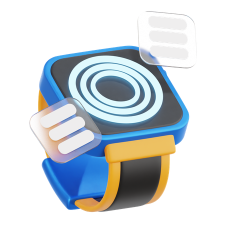 Smart Watch  3D Icon