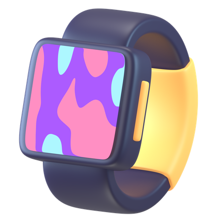 Smart Watch  3D Icon