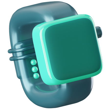 Smart Watch  3D Icon