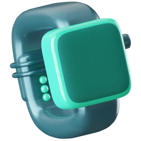 Smart Watch  3D Icon