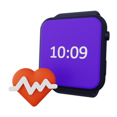 Smart Watch  3D Icon