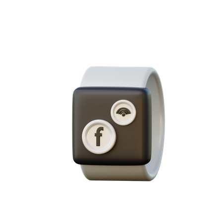 Smart Watch  3D Icon