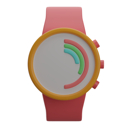 Smart Watch 3D Illustration