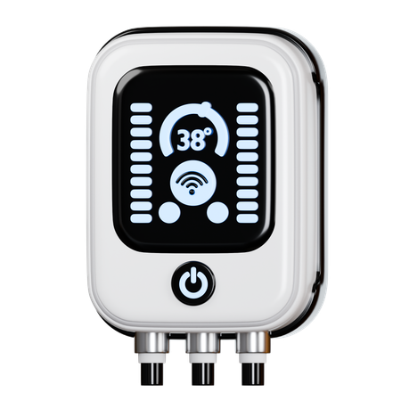 Smart Water Heater  3D Icon