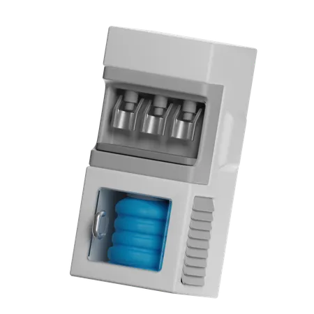 Smart Water Meter Device 3D Icon