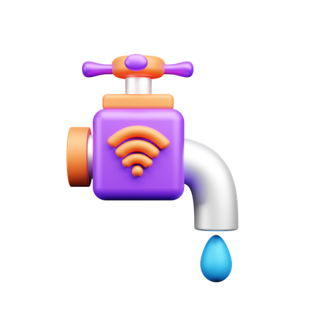 Smart Water Tape  3D Icon