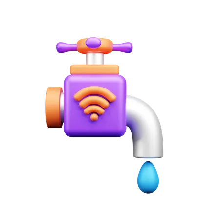 Smart Water Tape  3D Icon