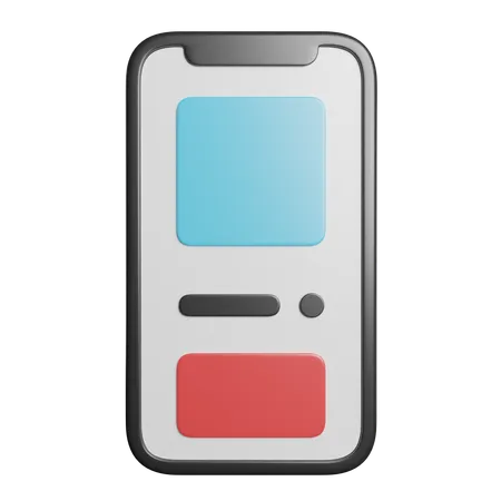 Smartphone  3D Icon