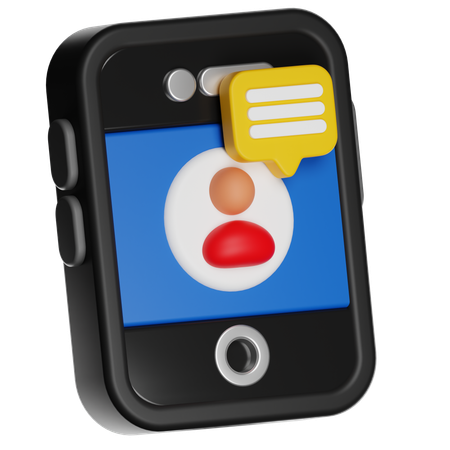 Smartphone  3D Icon