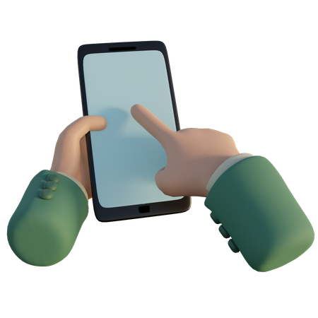 Smartphone  3D Icon