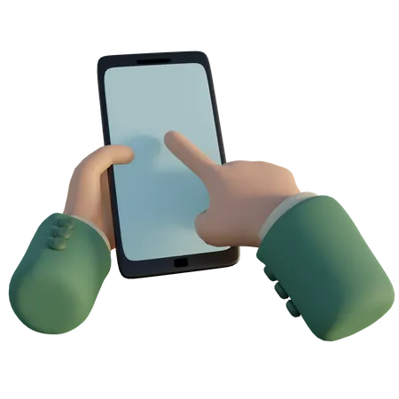 Smartphone  3D Icon