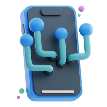 Smartphone  3D Icon